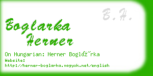 boglarka herner business card